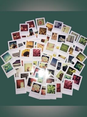 Vintage 98 Pieces Instant Film Postcards